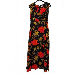 VTG Harriet's Custom Made Women's Maxi Dress Size 14